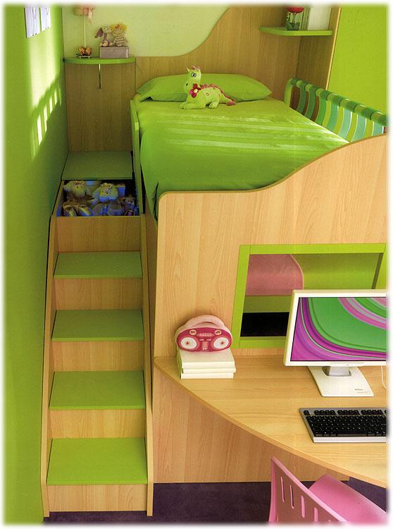 Детская из модулей  MORETTI  COMPACT CS10 ARIA - Вид №1