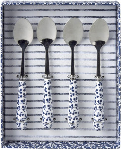 Набор чайных ложек LAURA ASHLEY Floris, 4 шт