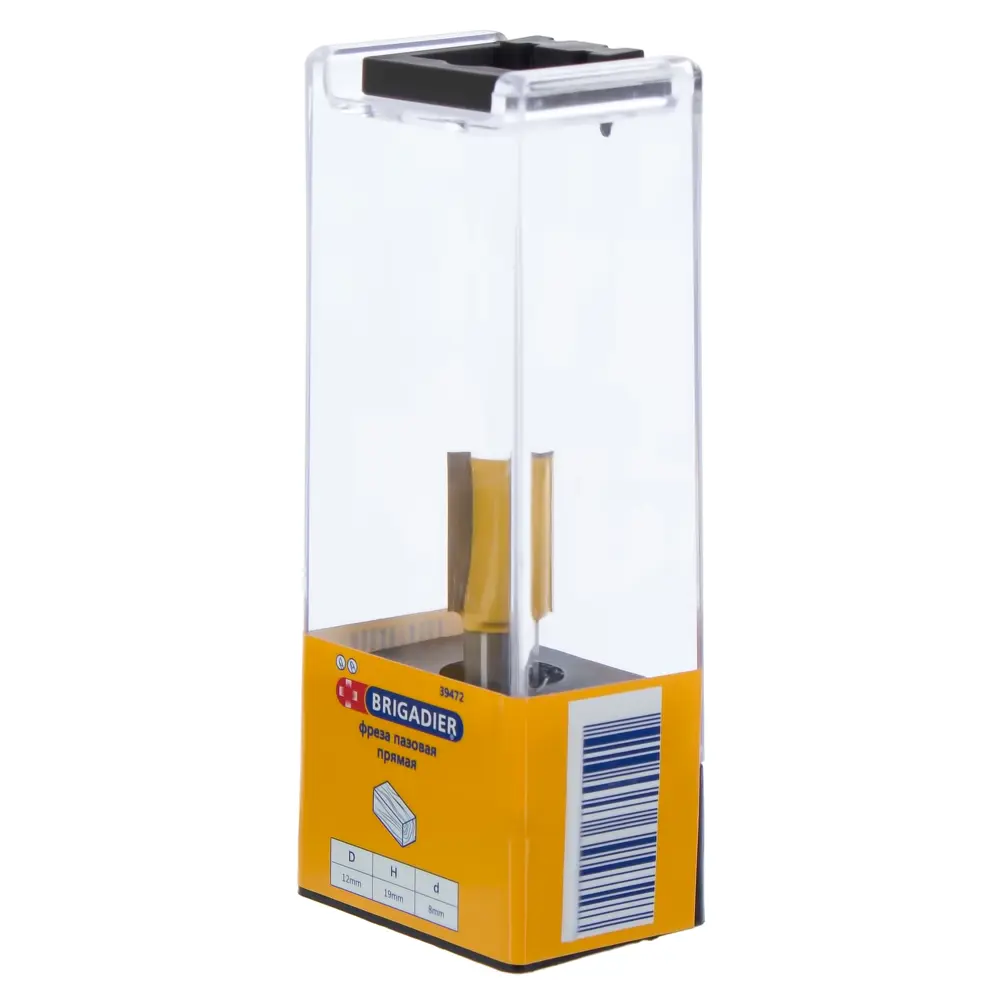 Фреза пазовая прямая Brigadier, D12х25 мм STLM-2128214 - Вид №2