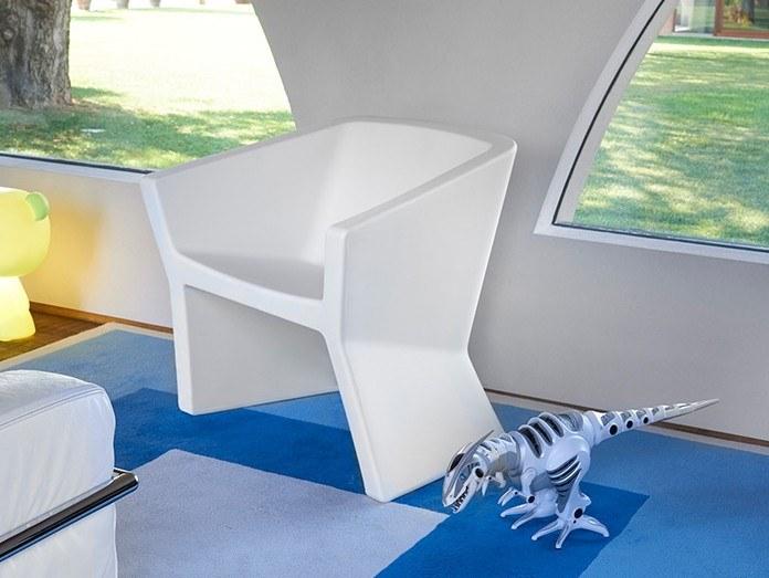 SLIDE Кресло полиэтиленовое с подлокотниками sun-id-1427325 - Вид №1