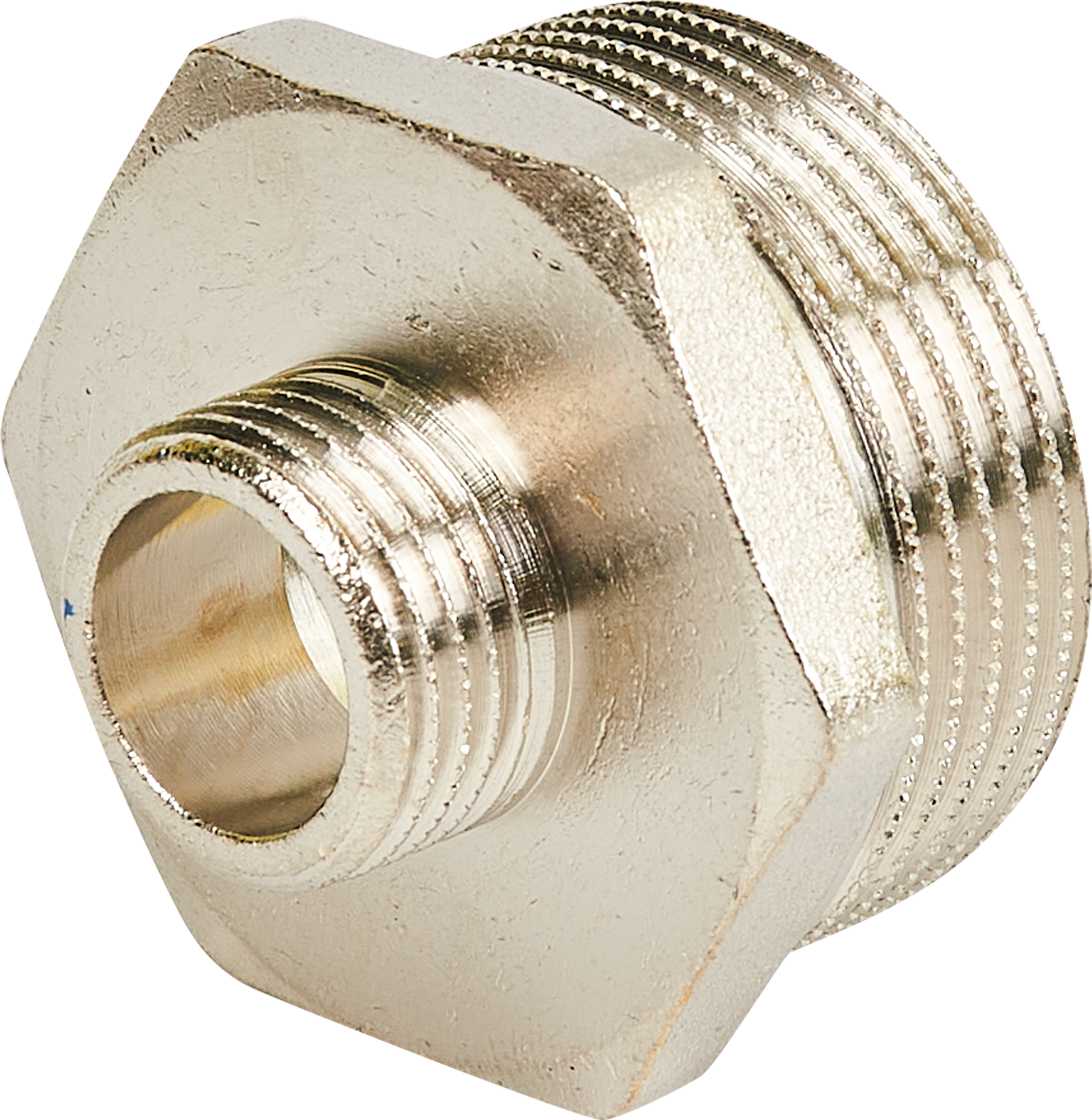 Ниппель латунный STOUT 1 1/4"x1/2" никелированный 82238824 STLM-0022627