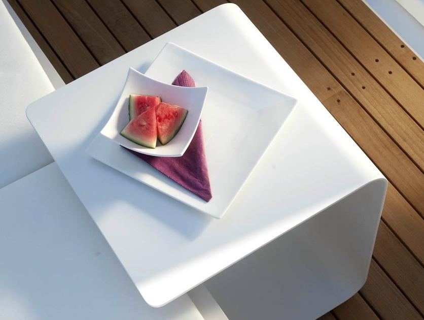 TRIBÙ Сервисный стол из алюминия с порошковым покрытием Mirthe sofa 07481 - Вид №2