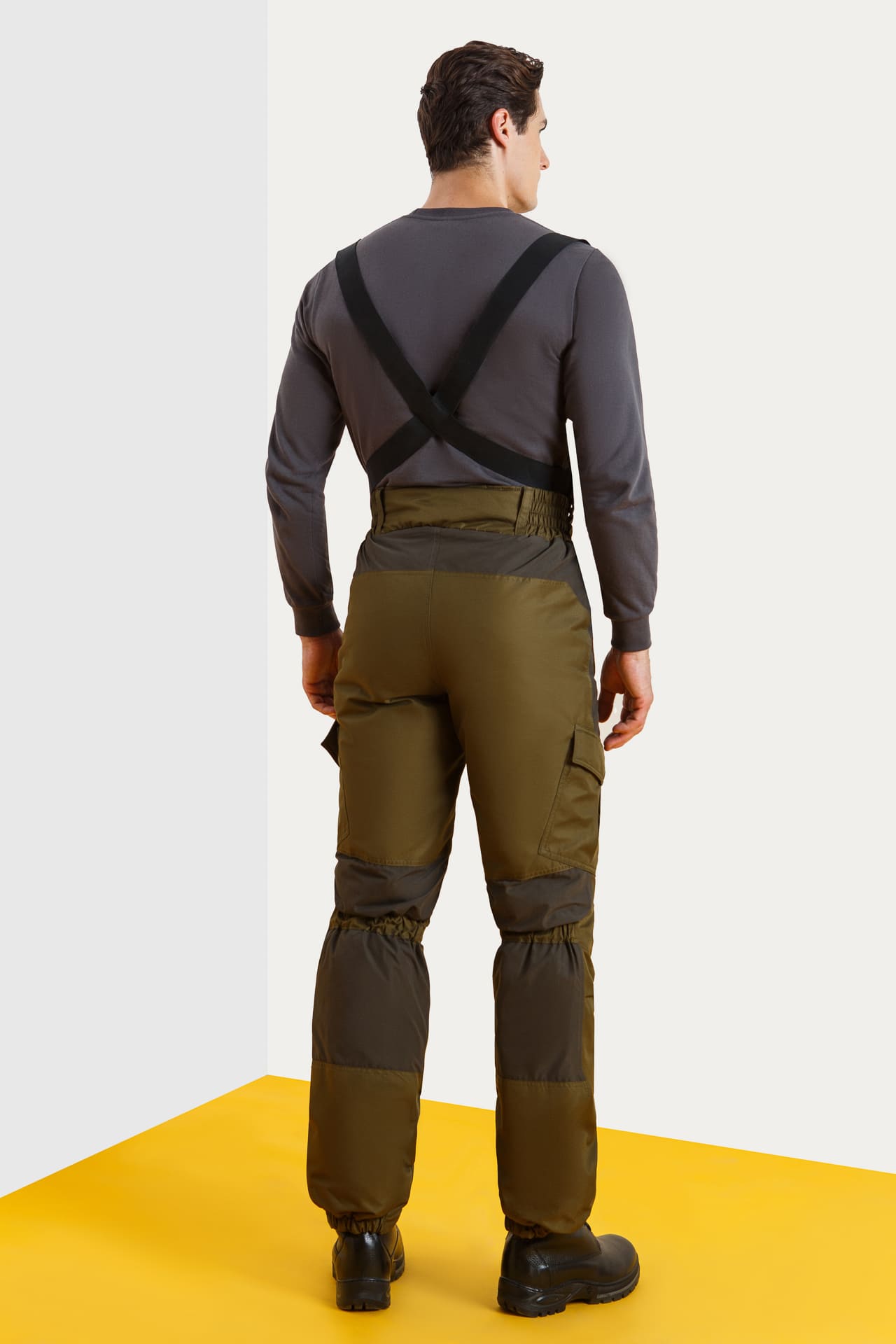 63936 Костюм  зимний хаки West Fishing  Зимняя спецодежда Santreyd  - Вид №11