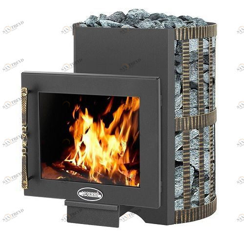 Печь для бани Везувий Скиф Ковка 16 Панорама 2016 3654