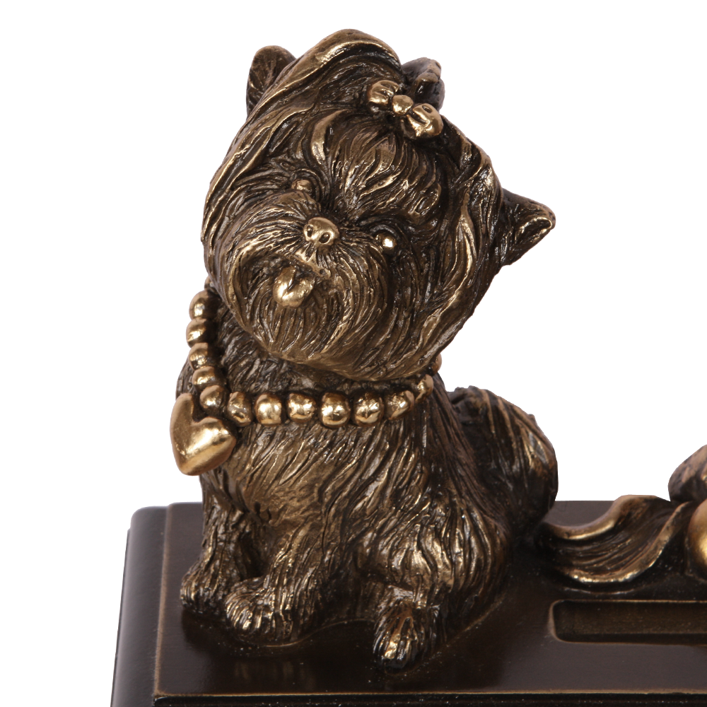 23091 Подставка под фото Леди Йо Бронза BOGACHO 4627145740262