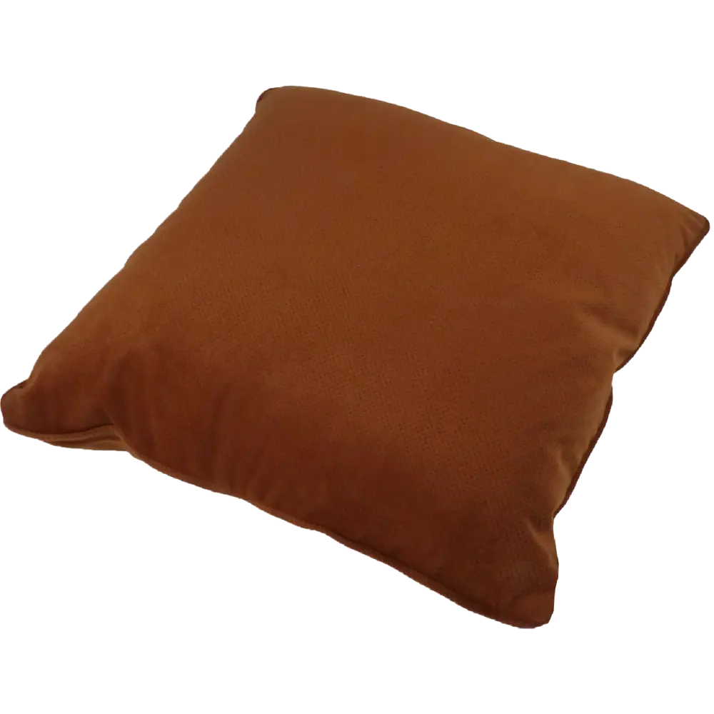 Подушка Грид 45x45 см коричневая LINEN WAY STLM-2178340 - Вид №1