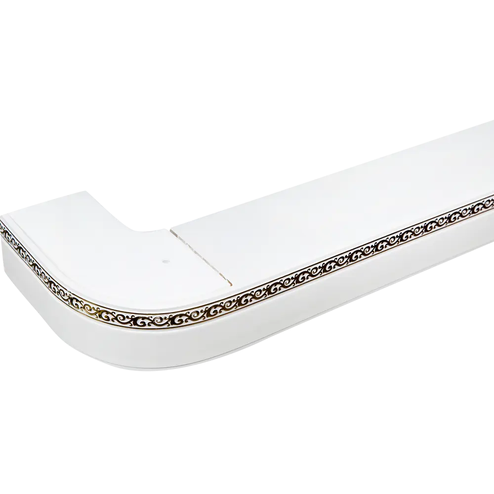 DOMLEGRAND Карниз шинный «Грация» с декоративной планкой 240 см 13866153 STLM-0814875 - Вид №3