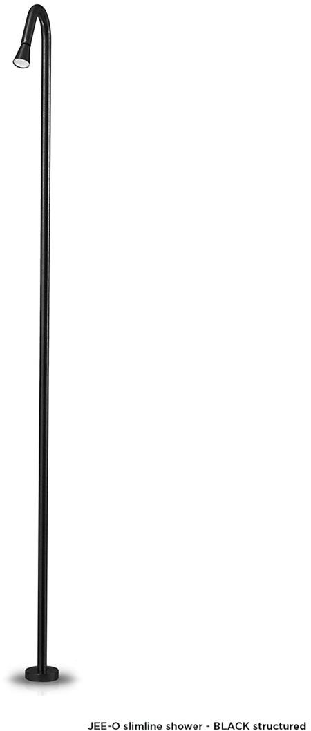 JEE-O Душевая стойка напольная из нержавеющей стали Slimline 800-6100/6103 black - Вид №2