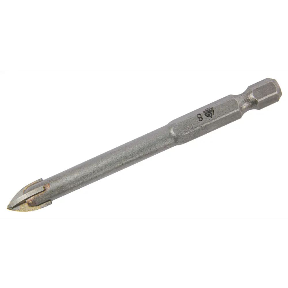 Сверло копьевидное по керамике Волжский инструмент 8 мм STLM-2181299