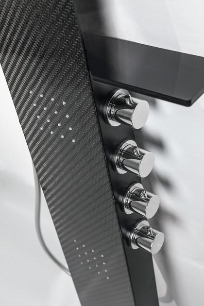 Настенная термостатическая душевая стойка с душевой лейкой Lama Santreyd sun-id-1450926 - Вид №1