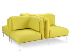 Модульный диван из пенополиуретана
