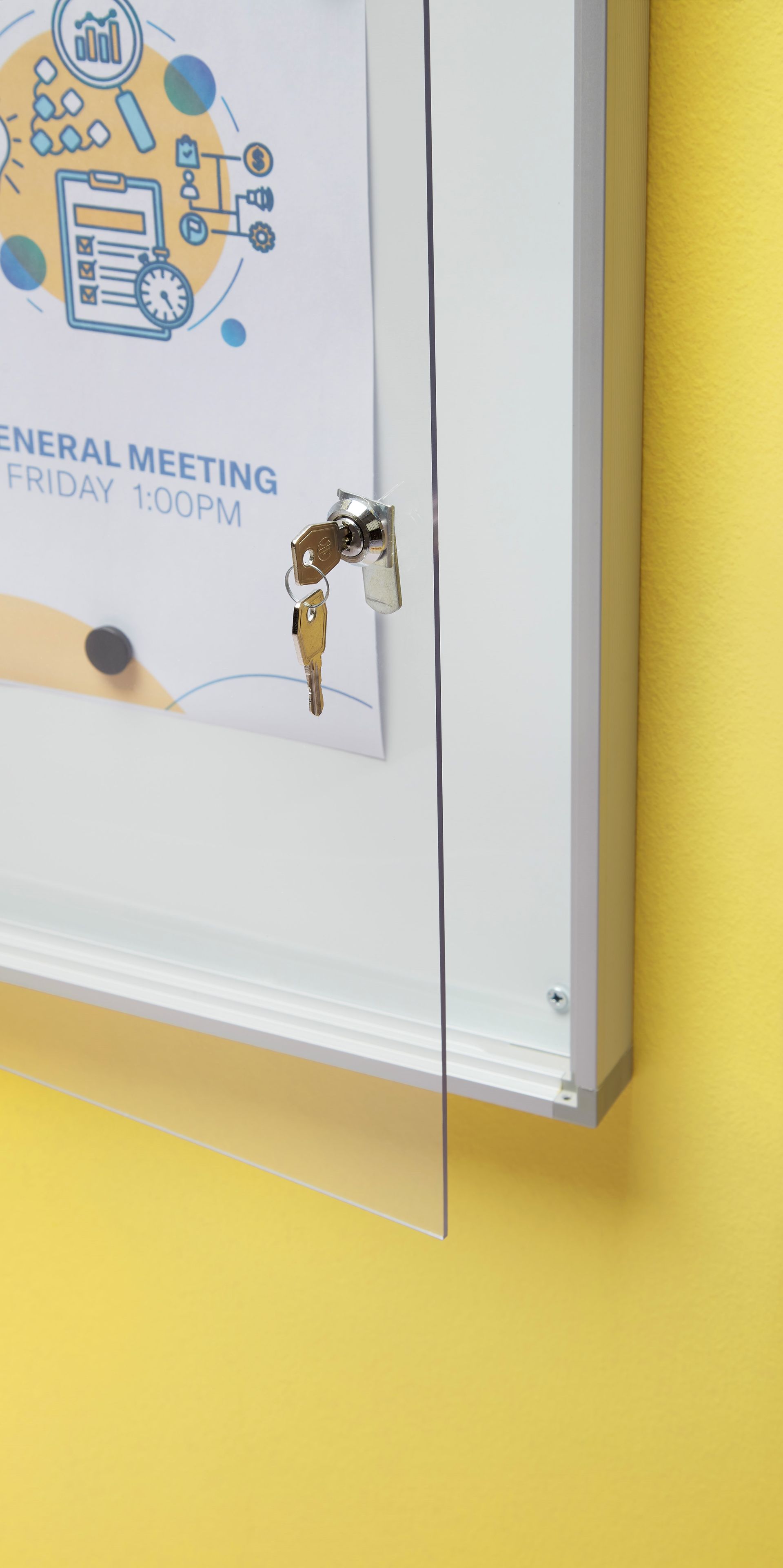 Металлическая доска объявлений Made Design Vetrina magnetica ARCH-00056891 - Вид №3