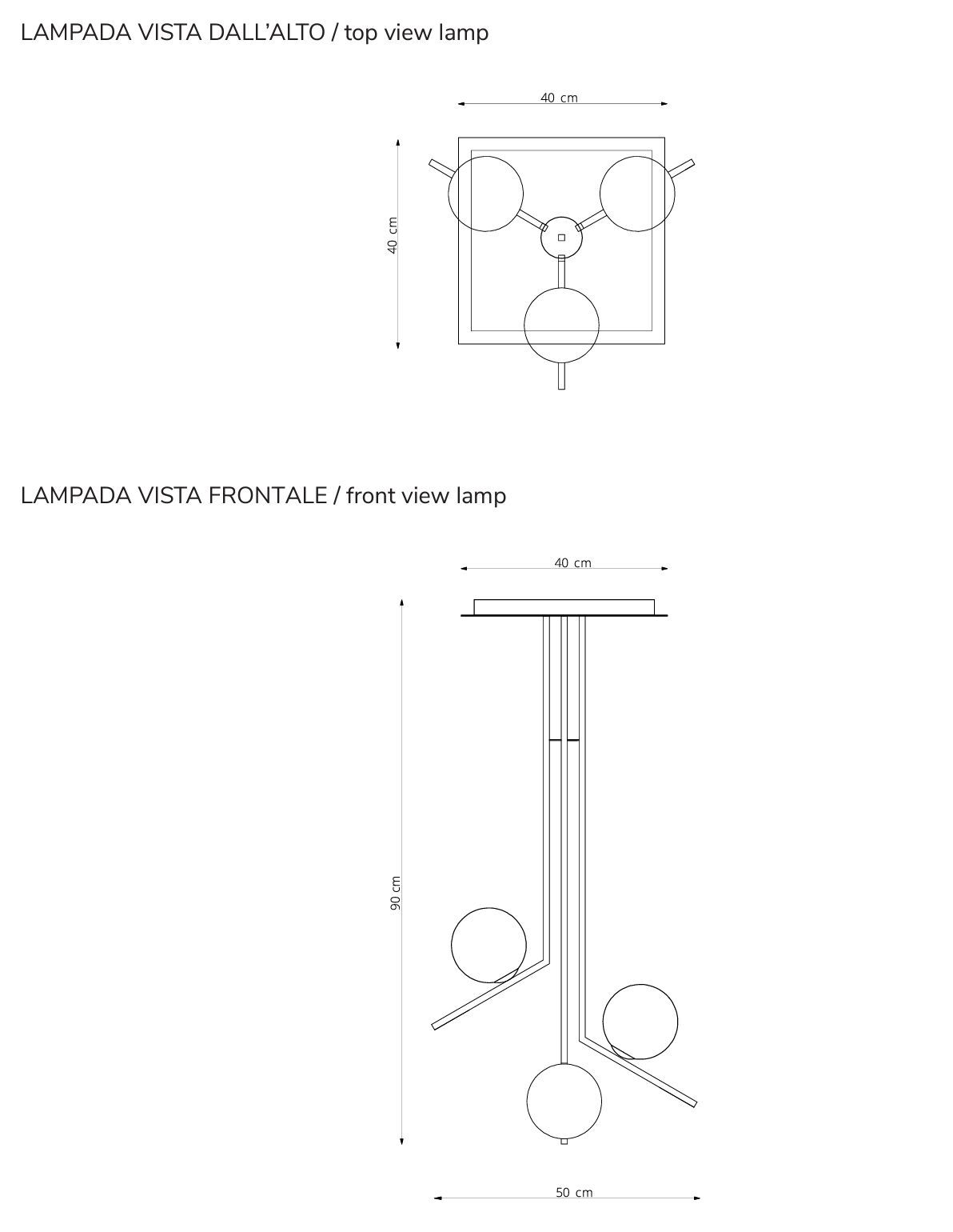 Металлический подвесной светильник RIFLESSI Додо ARCH-00111416 - Вид №2