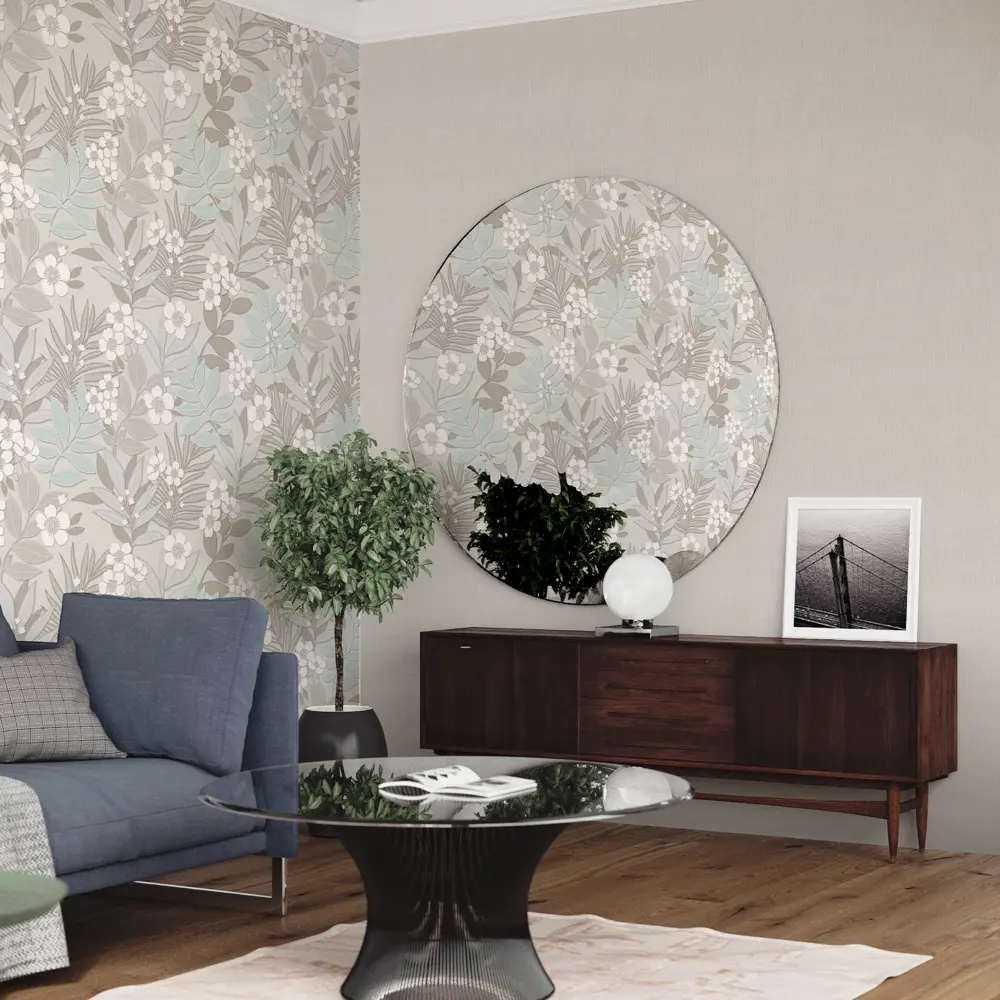 Обои флизелиновые Euro Decor Mia бежевые 1.06 м 6010-01 83684895 STLM-2204964 Santreyd - Вид №3