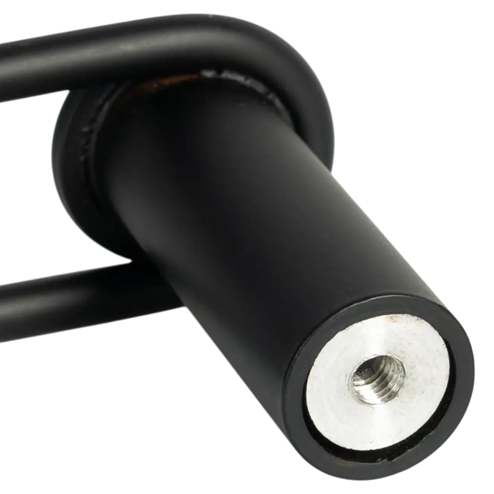 Настенный держатель для полотенец SWENSA Dots черный матовый 89368792 STLM-1582612 - Вид №1