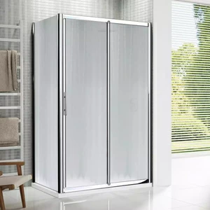 Душевой уголок 120x90 LUNES 2P+F Novellini LUNES со стеклом Obscure