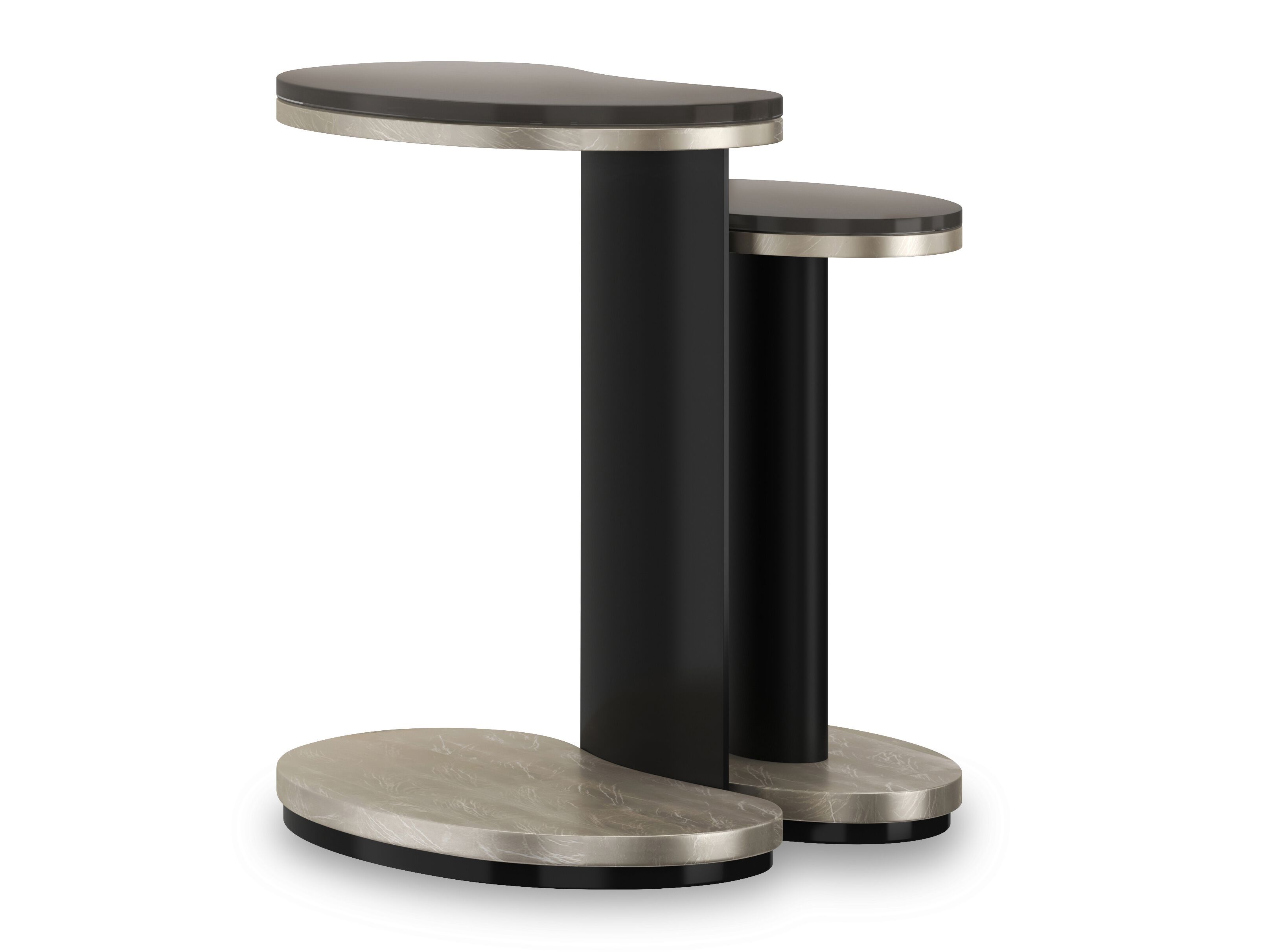 Высокий стеклянный журнальный столик Caracole FRITZA ARCH-00087292