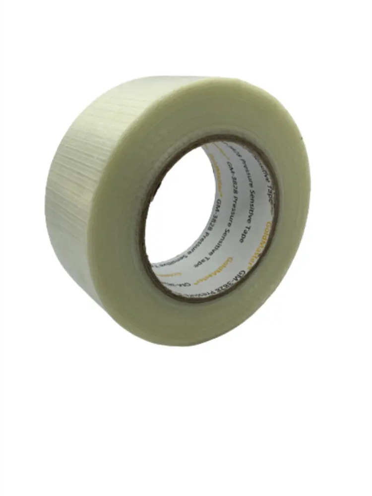 90349376 Армированная клейкая лента GOLDMASTER 3828-75 4500см цвет белый STLM-1010823