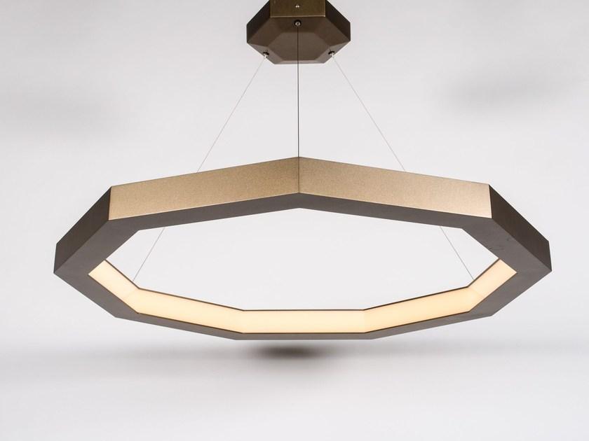 Karice Lighting Светодиодный подвесной светильник прямого света из алюминия  Luxch  - Вид №1