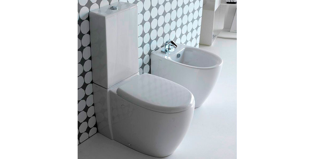 19020 Компакт унитаз с бачком Белый Ceramica Hidra LOFT Италия - Вид №2