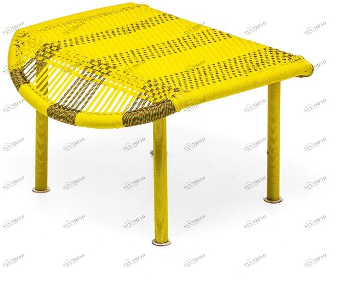 Moroso Подставка для ног из полиэтиленовых нитей ручной работы M'afrique sun-id-1391434