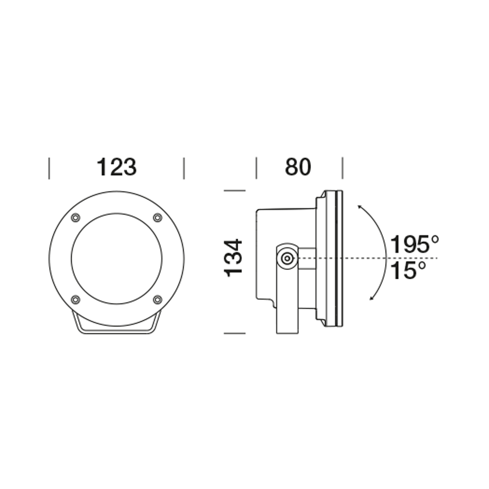 8421661 Проектор Platek MINI Proiettore  MINI Прожектор - LED 4000K 9°  - Вид №2