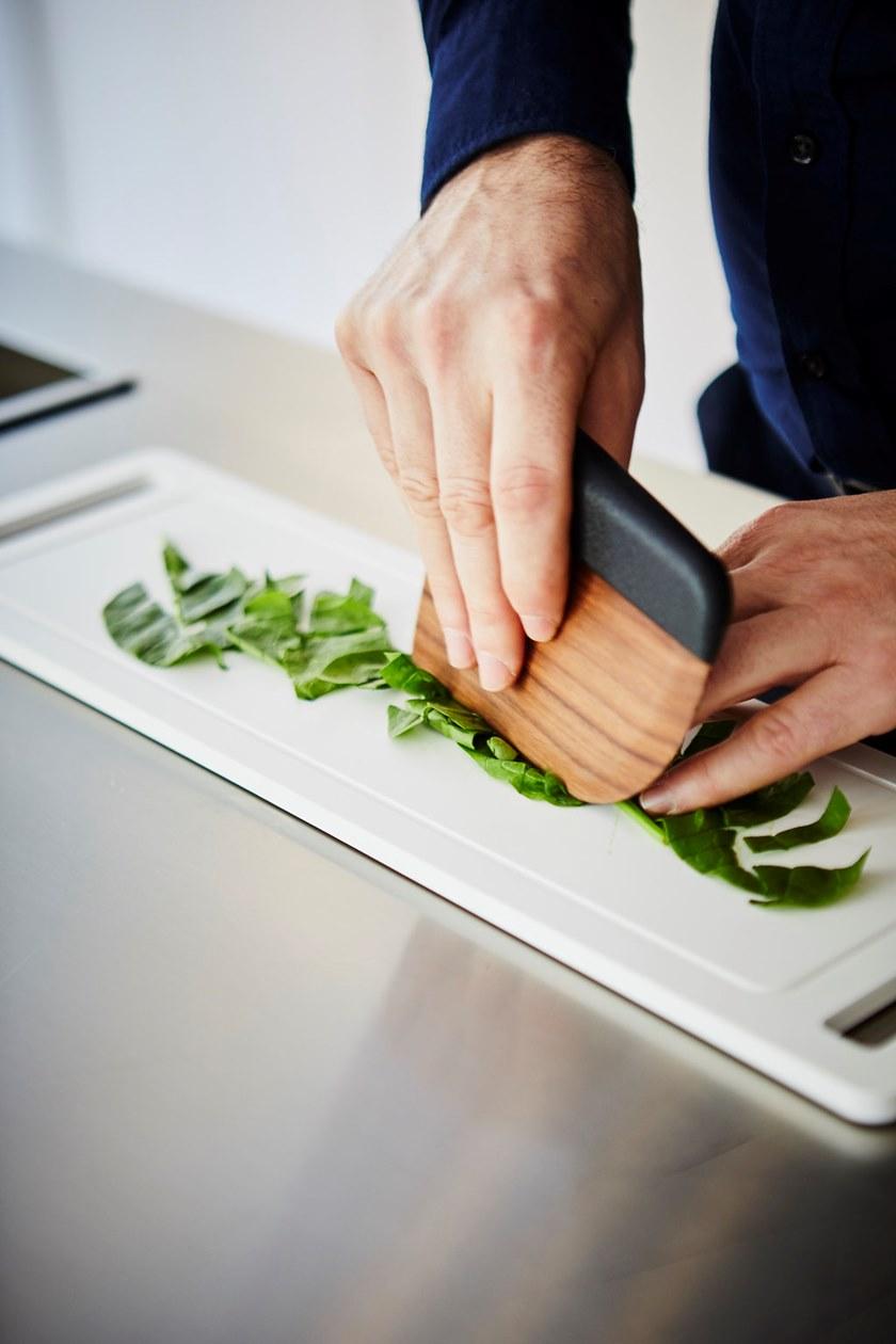 Maison Milan Кухонный нож из ореха и чугуна sun-id-1431024 - Вид №1