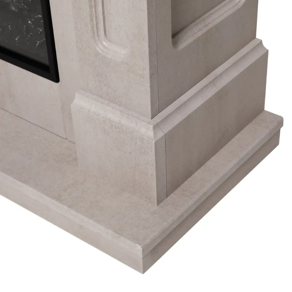 REALFLAME Kellie 36 - обрамление для электрокамина в стиле белого камня 89231561 STLM-1446012 - Вид №6