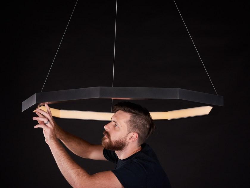 Karice Lighting Светодиодный подвесной светильник прямого света из алюминия sun-id-1438225 - Вид №2