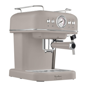 9146252 Кофеварка рожковая Tesler ECM-245 SAND GREY серый