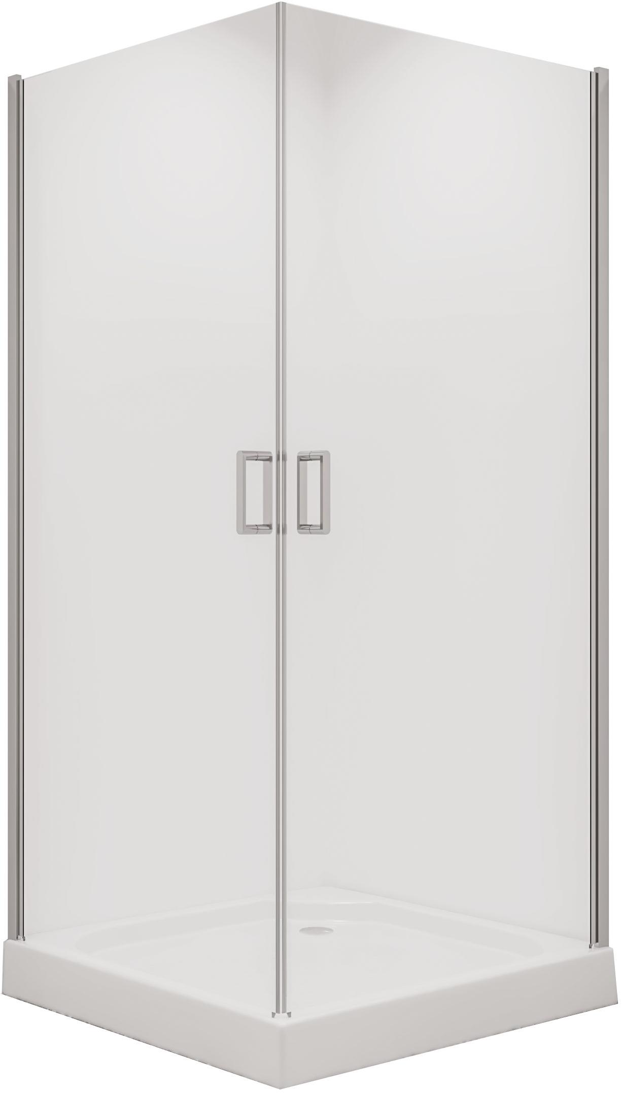 Душевое ограждение NG- 6603-08 (90*90*190) квадрат, двери распашные, 1 место Niagara Nova 66030811 - Вид №1