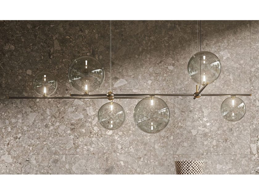 Стеклянный светодиодный подвесной светильник Cattelan italia BLOOM ARCH-00089375