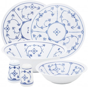 CUSTOMSET-TR002 Традиция Доска сервис синих саки Kahla-porzellan