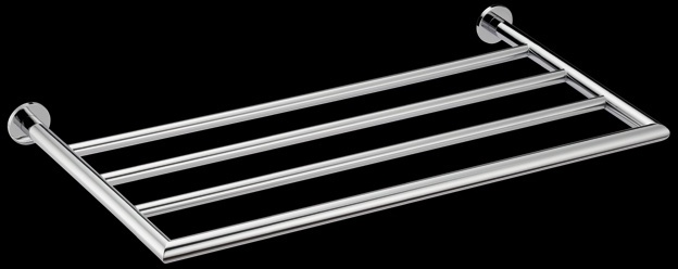 AE813 Держатель для полотенец, многоуровневый, латунный, 60 см. bagno&associati AMBIENTE ELITE