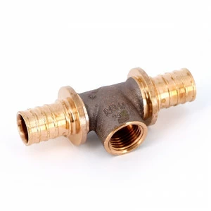 Тройник В надвижной бронза REHAU 25х1/2"х25 RX+