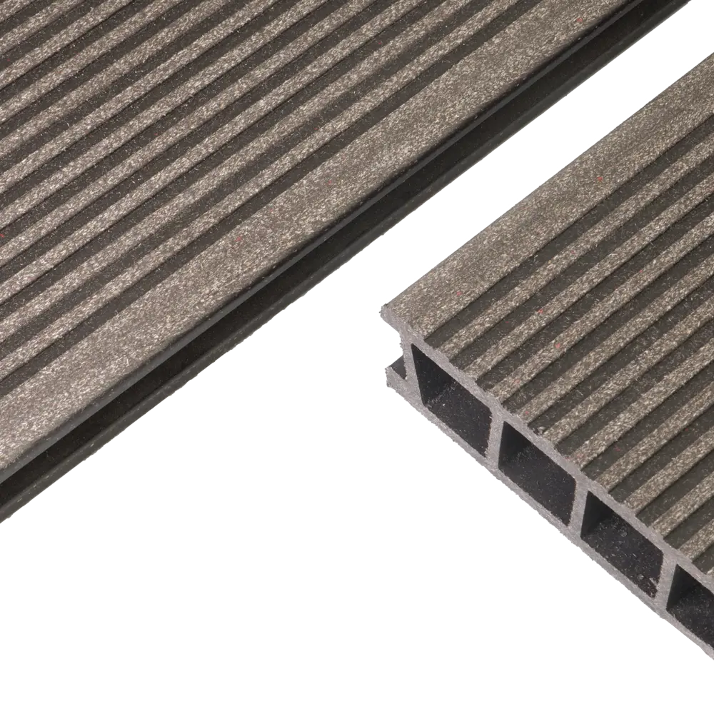 Террасная доска TERRADECK ДПК коричневая 3 метра с антискользящим покрытием 85011855 STLM-0057736 - Вид №1