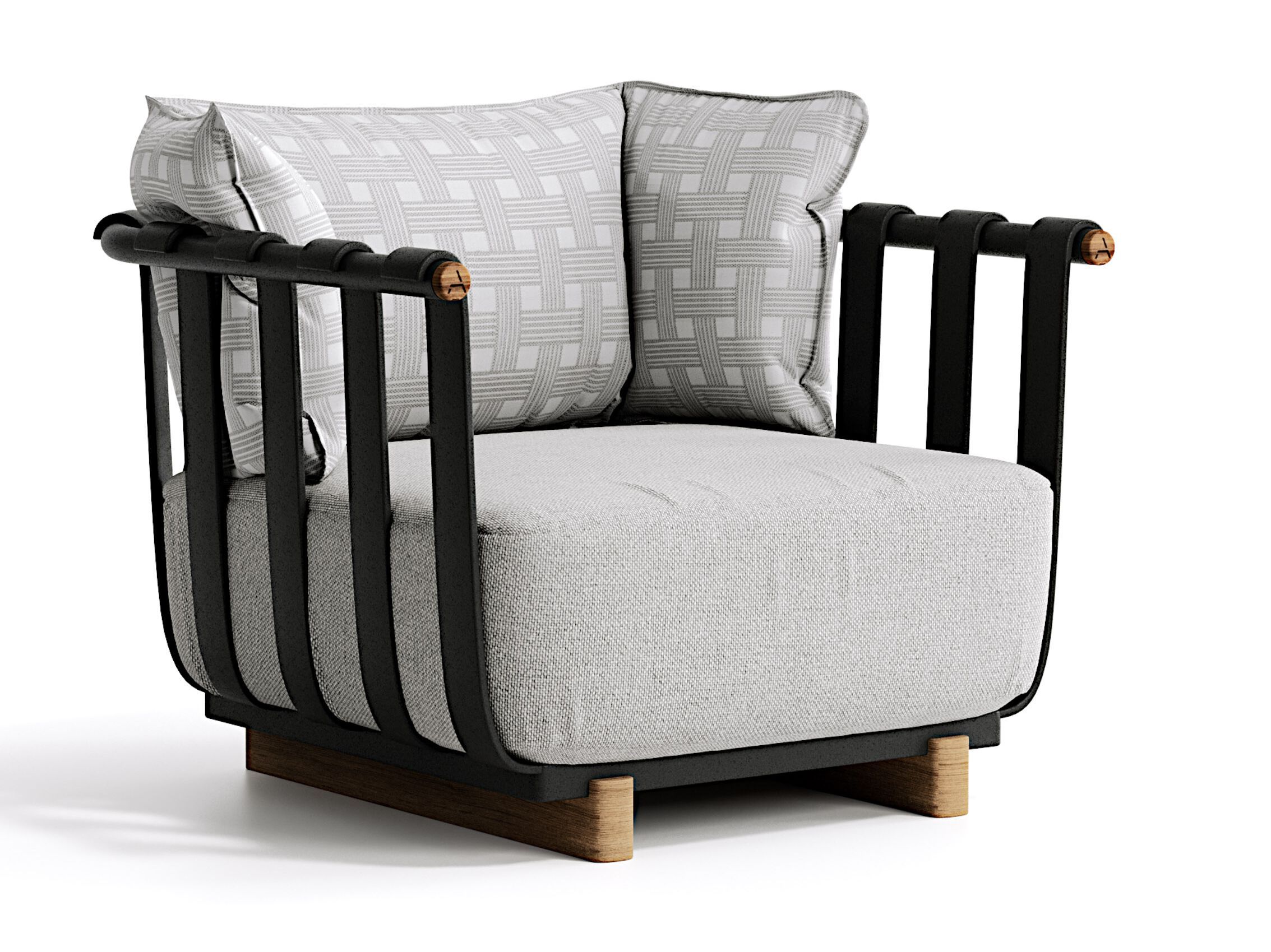 Тканевое садовое кресло с подлокотниками Atmosphera Портофино ARCH-00093988 - Вид №4