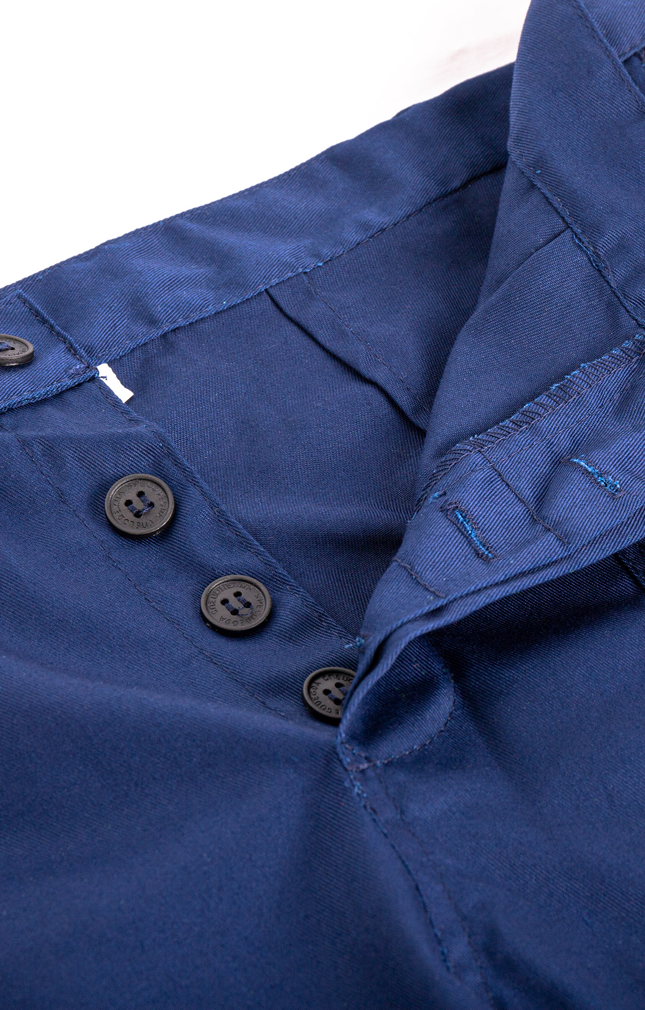 68041 Брюки рабочие укороченные "Труд" темно-синие  Летняя спецодежда  размер 48-50/170-176  - Вид №5