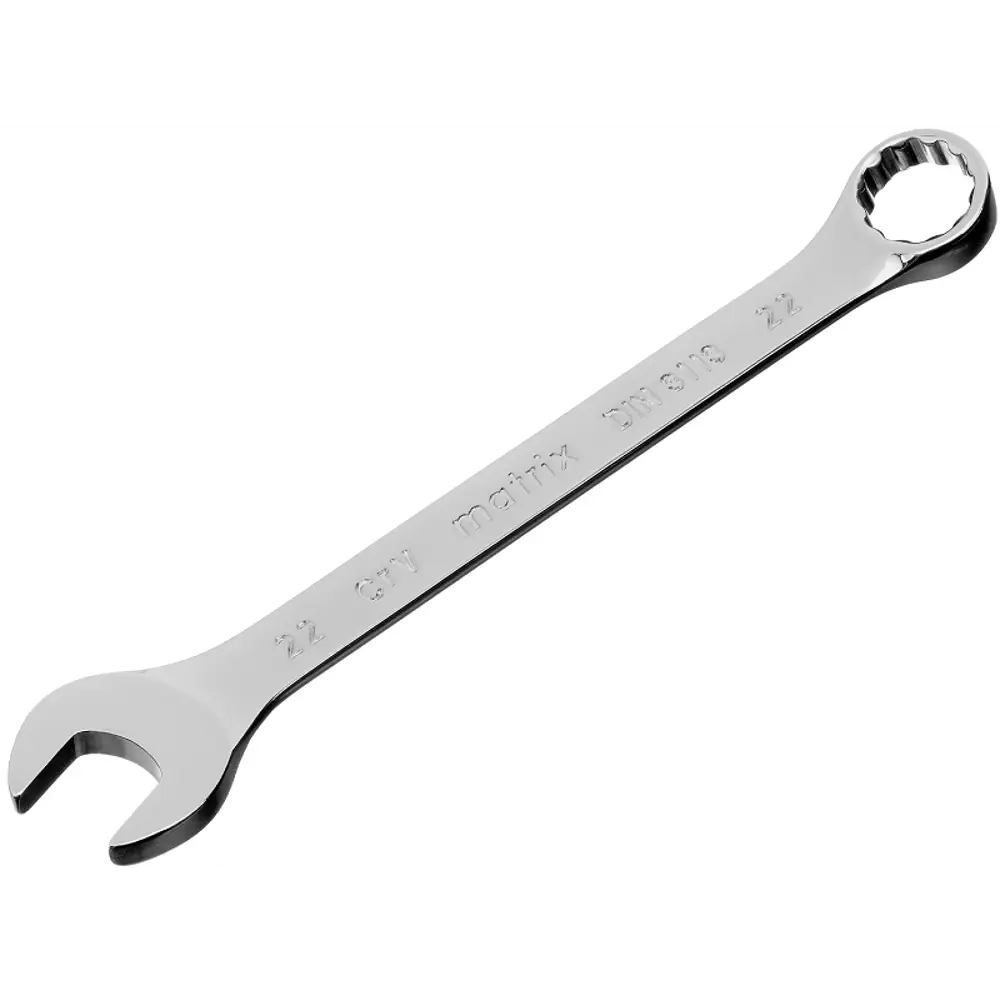Ключ комбинированный Matrix 15166 22 мм хромированный 89400907 STLM-1498574