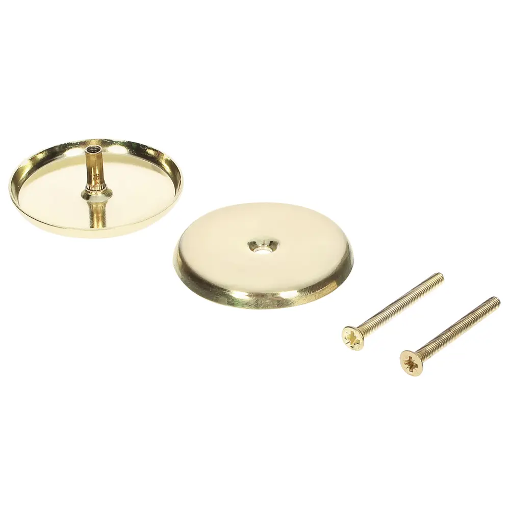 Заглушка цилиндра Фабрика замков Е 004 - матовое золото для эстетики дверей 18841650 STLM-0899037