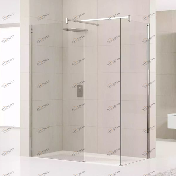 Novellini. Душевой уголок 160x90 см H+H с хромированным профилем LUNES LUNESH1201KLUNESH901K