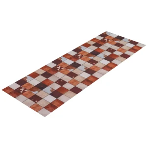 91244045 Коврик вырезной icarpet PRINT антискользящий (101) Пэчворк Шкурки 60x200 см STLM-1037059