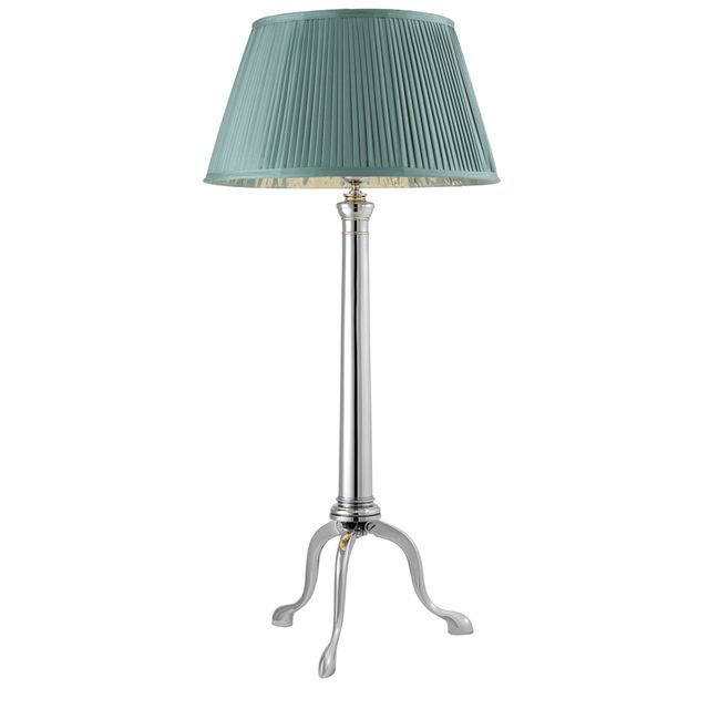 Настольная лампа Saturn L от Eichholtz Хром 109799 EICHHOLTZ КЛАССИЧЕСКИЕ 061687 Зеленый;хром  - Вид №1