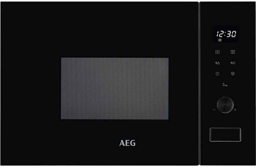 9101717 Встраиваемая микроволновая печь AEG MSB2057D-B черный STDN-0066490