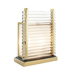 500256-01 ABHIKA НАСТОЛЬНЫЙ ЛАМПА DOB TERMOSAFO H30X13 GOLD