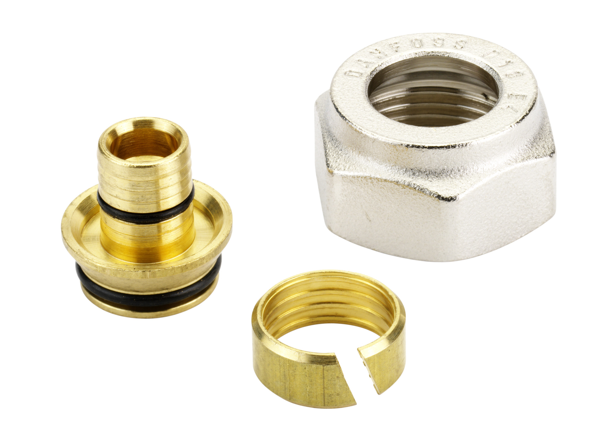 Danfoss Фитинги для полимерных труб (PEX) Уплотн. фитинги PEX 18х2.5 G3/4'' вн 013G4159  - Вид №22