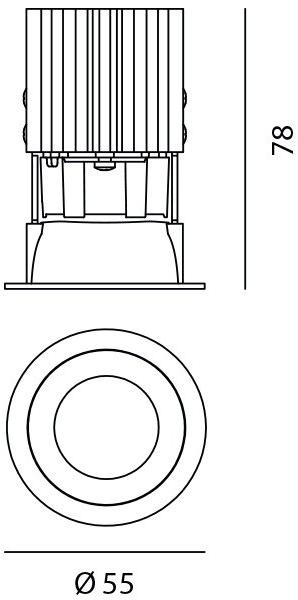 Artemide Круглый светодиодный точечный светильник из алюминия sun-id-1469968 - Вид №13