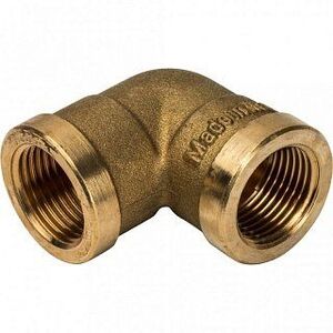 Угольник ВР 3/8" латунь STOUT