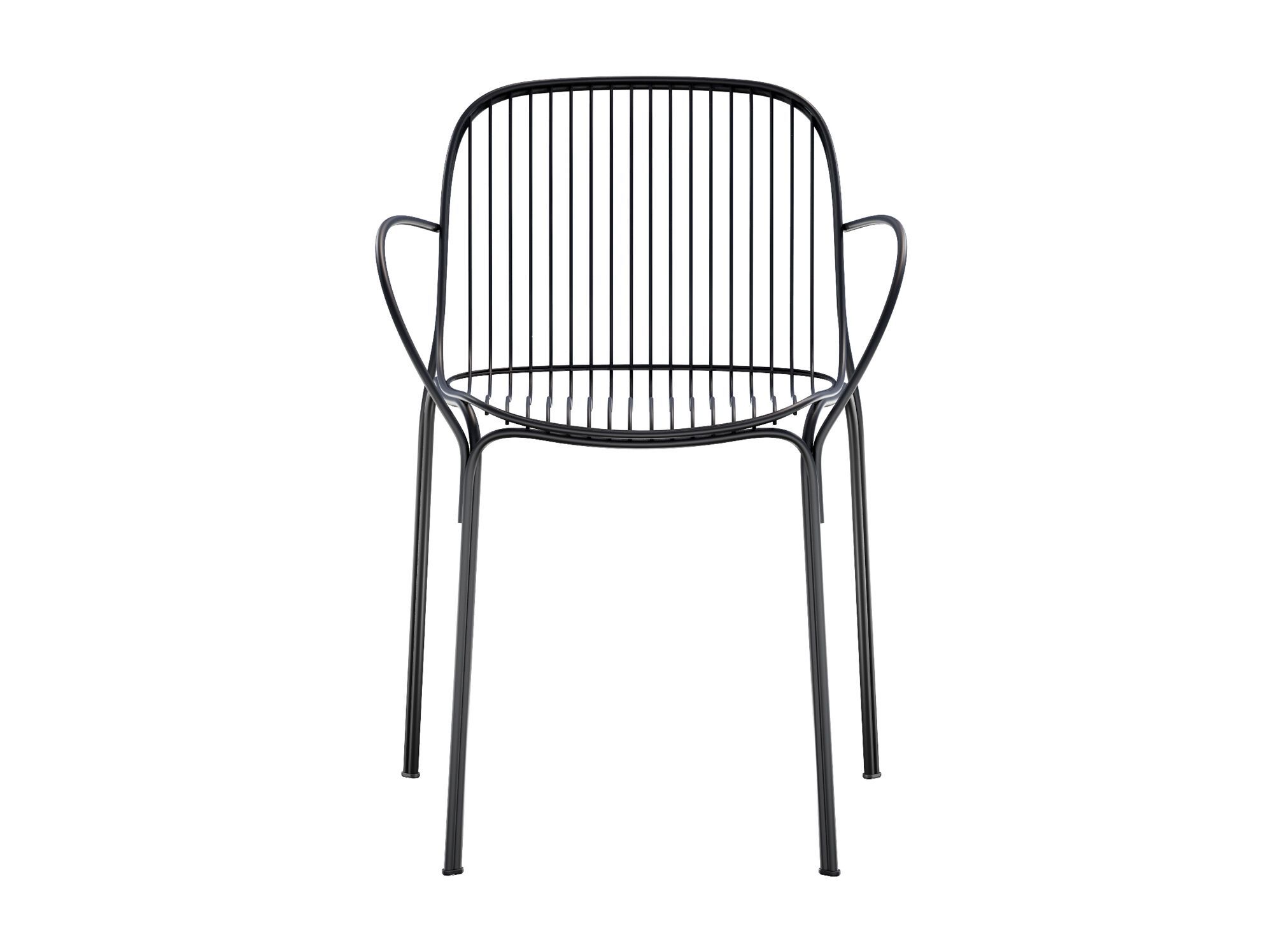 Стул для сада из оцинкованной стали с подлокотниками Kartell Hiray ARCH-00064814 - Вид №42