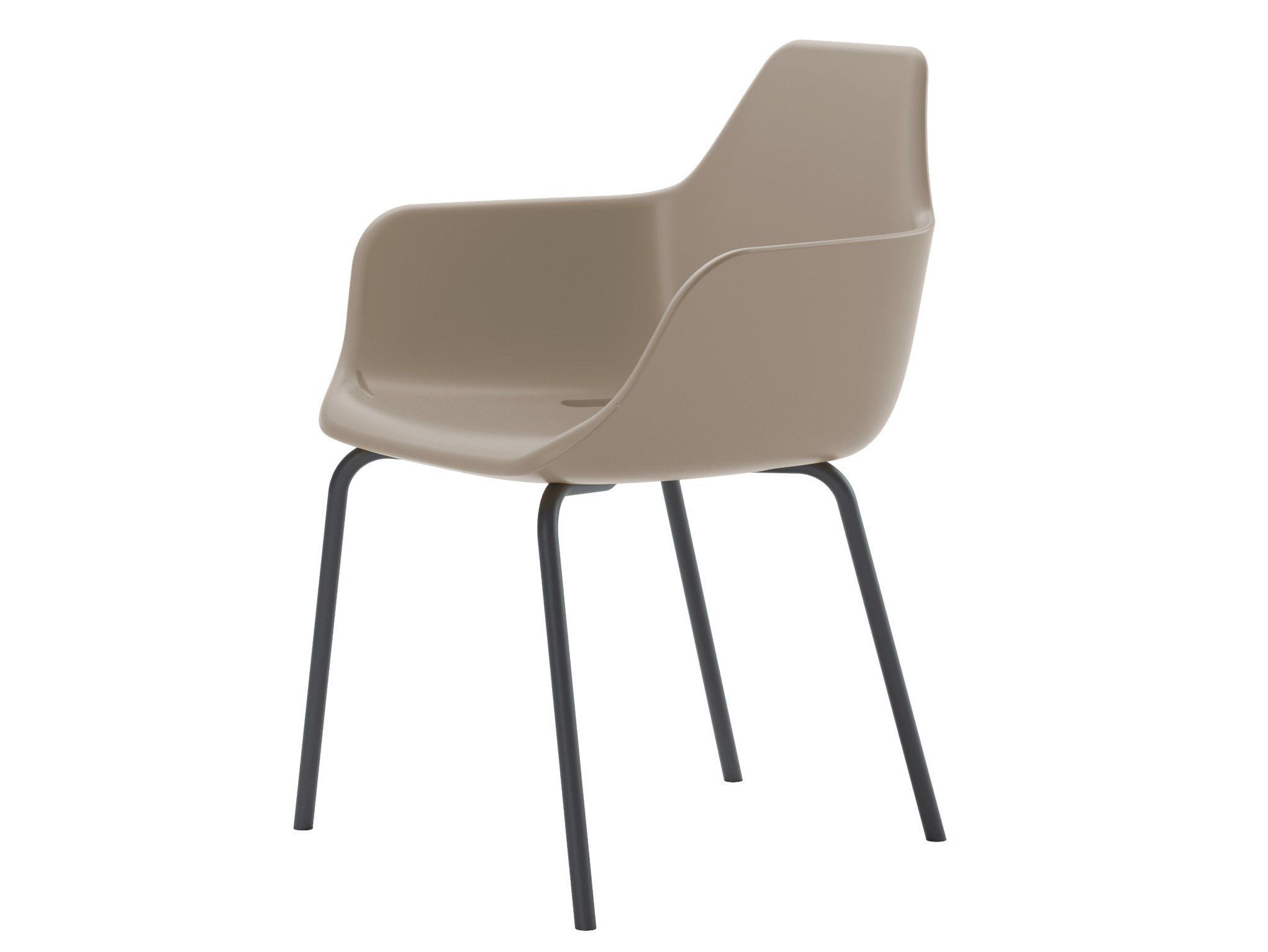 Штабелируемый стул из полиэтилена с подлокотниками ALMA DESIGN y Chair ARCH-00111137 - Вид №6